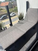 Ligbed met ligkussen, Tuin en Terras, Ligbedden, Ophalen, Gebruikt, Kunststof
