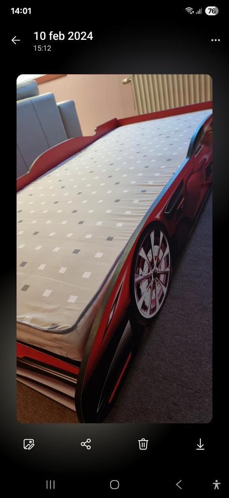 Kinderbed Cars, Huis en Inrichting, Slaapkamer | Bedden, Zo goed als nieuw, 200 cm, Ophalen