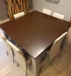 Table cuisine composite de quartz brun, Maison & Meubles, 100 à 150 cm, 100 à 150 cm, Autres matériaux, Enlèvement