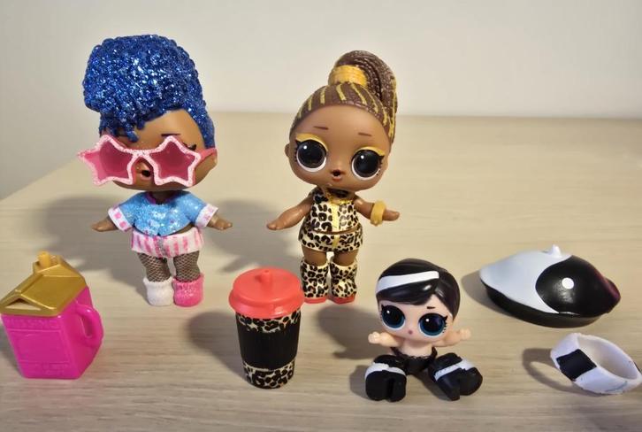 LOL surprise poppetjes, Kinderen en Baby's, Speelgoed | Poppen, Zo goed als nieuw, Overige typen, Ophalen of Verzenden