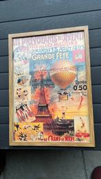 Reclame poster in kader, Enlèvement ou Envoi, Utilisé, Publicité