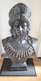 Groot bronze buste  98 cm rond 50 kg, Antiek en Kunst, Ophalen