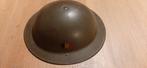 Belgische tommy helm eind jaren 40, Verzamelen, Militaria | Tweede Wereldoorlog, Ophalen of Verzenden, Landmacht, Helm of Baret