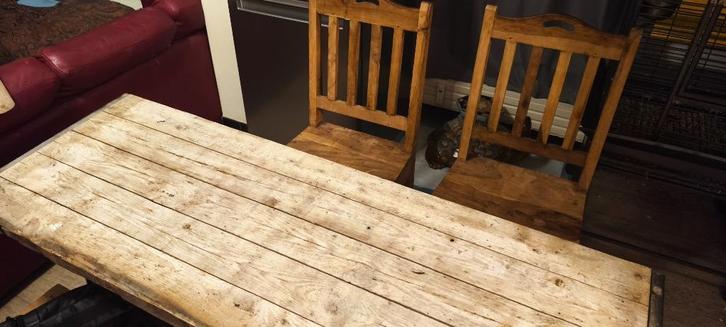Antiek Tafel, Antiek en Kunst, Antiek | Meubels | Tafels, Ophalen