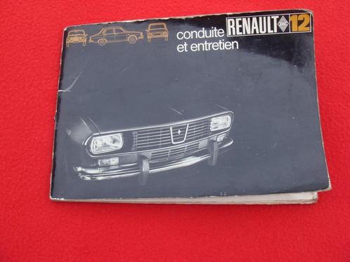 manuel de conduite et entretien Renault 12, Autos : Divers, Modes d'emploi & Notices d'utilisation, Enlèvement ou Envoi