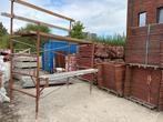 steigers-stelling-metserstelling, Ophalen, Gebruikt, Gevelsteiger, Minder dan 2 meter