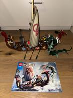 Lego 7018 Viking schip, Kinderen en Baby's, Speelgoed | Duplo en Lego, Ophalen of Verzenden, Gebruikt, Complete set, Lego