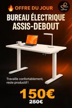 In hoogte verstelbaar elektrisch bureau 160  80 cm, Huis en Inrichting, Bureaus, Ophalen of Verzenden, Elektrisch, Nieuw, Bureau