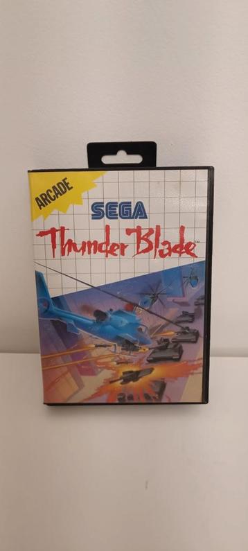 Sega Master-systeem Thunder Blade Retrogaming 