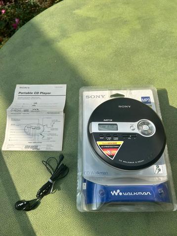 Sony Cd Walkman D-NE241b zwarte draagbare cd-mp3-speler beschikbaar voor biedingen