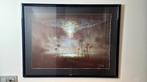 Modern kunstwerk / Professioneel ingekaderd, Antiek en Kunst, Ophalen of Verzenden