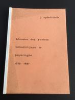 J. Opdedrinck / Poperinghe, Livres, Histoire & Politique, Utilisé, Enlèvement ou Envoi