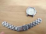 WEG=WEG!! VINTAGE PALERMA HORLOGE DRESS WATCH ZILVERGRIJS, Overige merken, Staal, Gebruikt, Staal