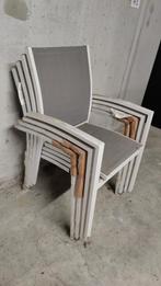 Witte tuinstoelen, Tuin en Terras, Tuinstoelen, Ophalen, Nieuw