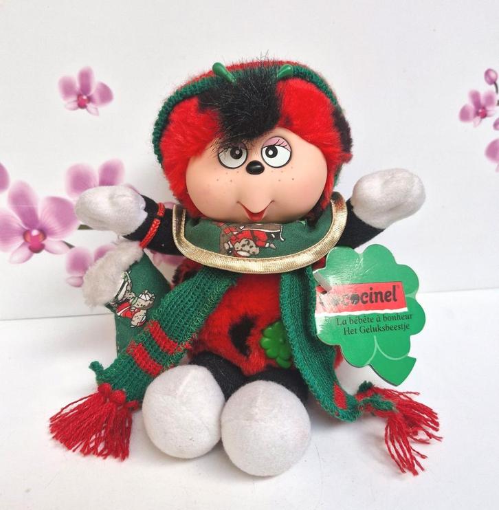 🐞 Peluche Cococinel, Collections, Jouets miniatures, Comme neuf, Enlèvement ou Envoi