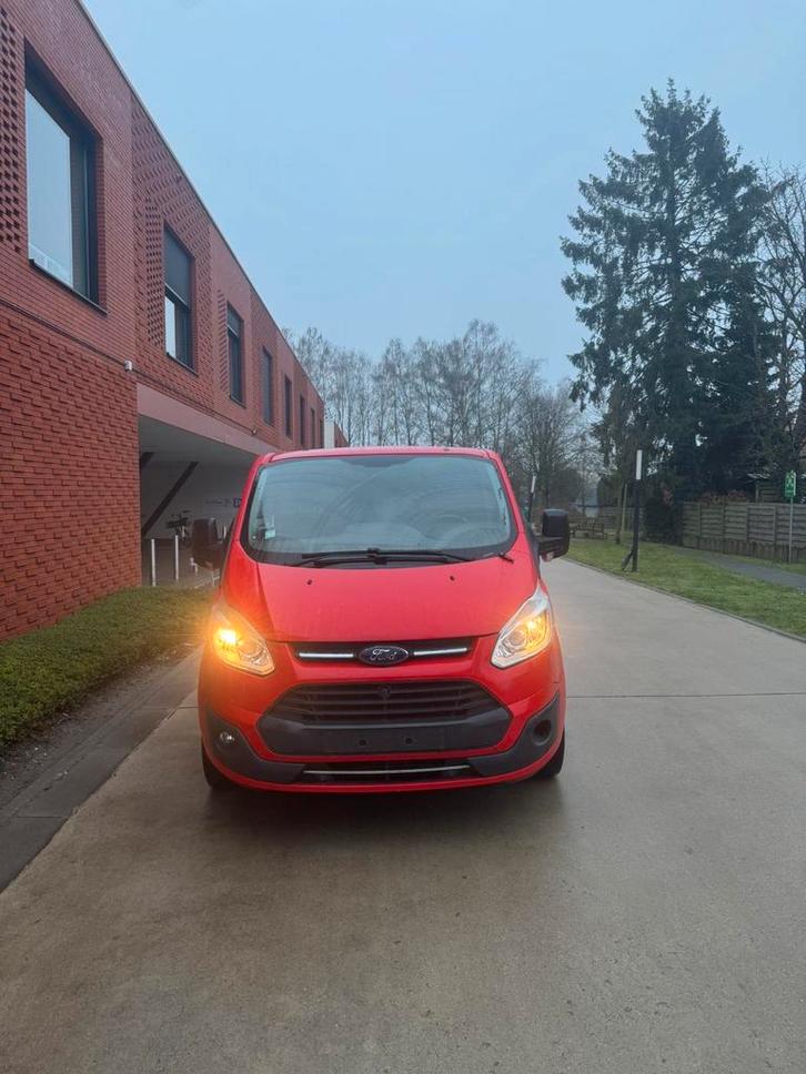 FORD TRANSIT CUSTOM 2.0 TDCI 85000km/2,0/Euro 6B, Autos, Ford, Particulier, Transit, ABS, Phares directionnels, Régulateur de distance
