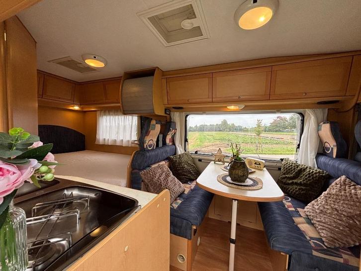 Compacte Fiat Ducato 2.0JTD Trigano Autoroller  119.000km, Caravans en Kamperen, Mobilhomes, Particulier, tot en met 4, Half-integraal