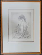 Frans Van Giel : Schets moeder met zogend kind (54x41), Antiek en Kunst, Ophalen of Verzenden