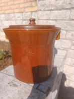 Pot vintage en pierre lourde (choucroute), Enlèvement ou Envoi