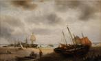 Francois Musin "terugkeer van de vissers", Antiek en Kunst, Kunst | Litho's en Zeefdrukken, Ophalen