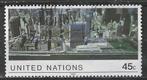 Verenigde Naties 1989 - Yvert 542 - Luchtfoto Hoofdzetel (ST, Verzenden, Gestempeld