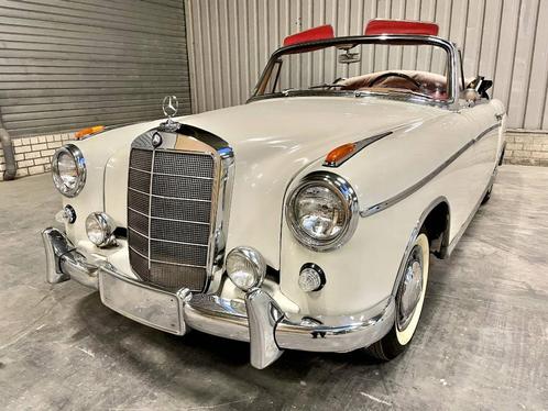 Mercedes-Benz Ponton Cabriolet 220S 1956 Nederlands Geleverd, Auto's, Oldtimers, Particulier, Mercedes-Benz, Benzine, Cabriolet