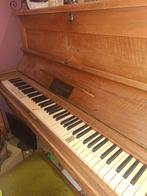 Piano cadre métal, Muziek en Instrumenten, Piano's, Ophalen, Gebruikt, Bruin, Piano