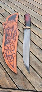 Couteau réalisé par Spencer Aplin.  Sta custom knives, Utilisé