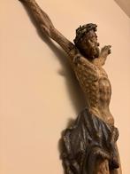 Houten Christus beeld 16-17 eeuws, Antiek en Kunst, Ophalen