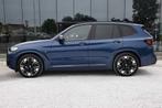 BMW iX3 80 kWh M-Pack PANO HUD HARMAN KARDON AHK (bj 2022), Auto's, BMW, Automaat, Zwart, 80 kWh, Blauw
