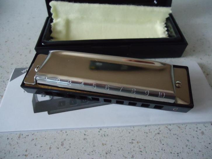 Mondharmonica in C Major in Splinternieuwe  staat !, Muziek en Instrumenten, Blaasinstrumenten | Mondharmonica's, C-mondharmonica