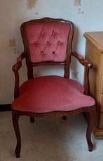 Ancienne chaise avec accoudoirs, Antiquités & Art, Antiquités | Meubles | Chaises & Canapés, Enlèvement