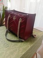 Cuir Tk original Gucci Marmont Rosso Ancora, Bijoux, Sacs & Beauté, Sacs | Sacs Femme, Enlèvement ou Envoi, Comme neuf