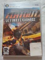 Flatout Ultimate Carnage, Games en Spelcomputers, Games | Pc, Ophalen of Verzenden, Nieuw, Racen en Vliegen, Vanaf 12 jaar