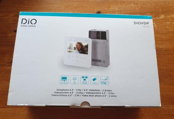 Visiophone multi appartement DiO avec écran 4,3", Maison & Meubles, Sonnettes, Filaire, Enlèvement ou Envoi