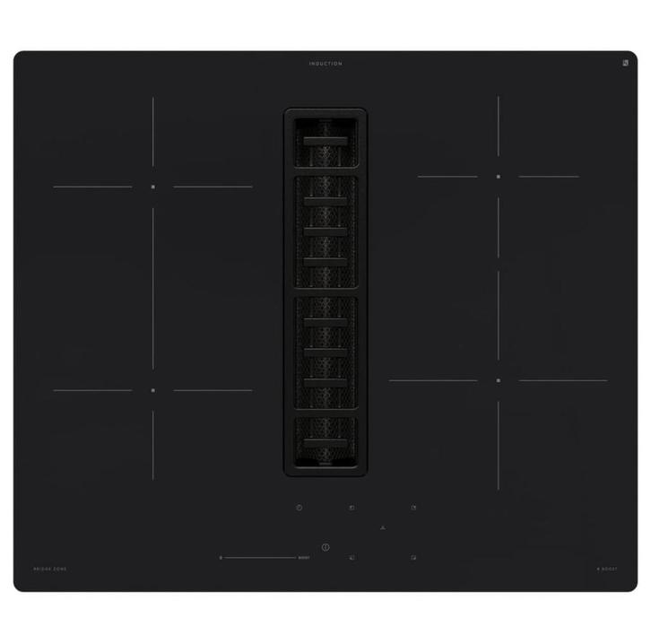 Nieuw inductiekookplaat met ingebouwde afzuiging, Elektronische apparatuur, Kookplaten, Nieuw, Inbouw, Inductie, 4 kookzones, Energieklasse A of zuiniger