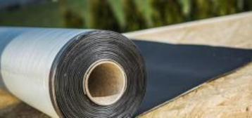 EPDM rubber folie 1.2 mm = dak waterdicht maken met elastisc