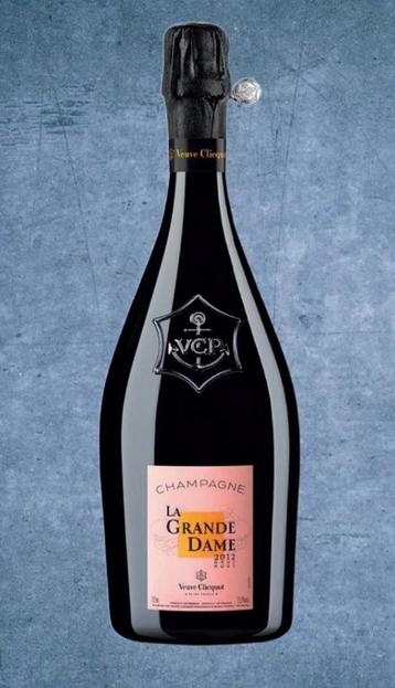 Champagne la Grande Dame 2012 rosé beschikbaar voor biedingen