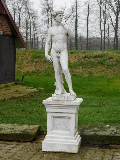 tuinbeeld van een stattige man, Jardin & Terrasse, Statues de jardin, Neuf, Pierre, Enlèvement ou Envoi