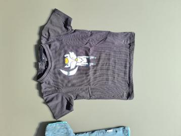 zwarte t-shirt met vos, JBC, 92 beschikbaar voor biedingen