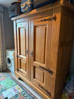 Zware eiken kleerkast 161*65*188, Huis en Inrichting, Ophalen, Rustiek, 150 tot 200 cm, Eikenhout