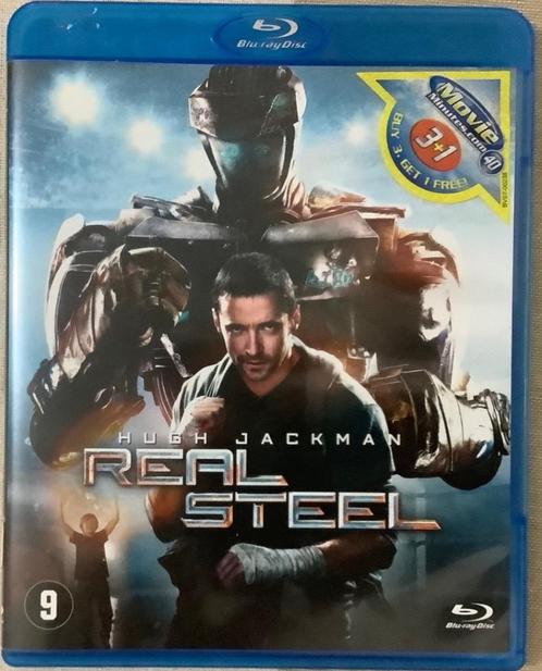 Real Steel (2011) Blu-ray, Cd's en Dvd's, Blu-ray, Gebruikt, Actie, Ophalen of Verzenden