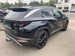 Hyundai Tucson PURE 2WD HYBRID AUTOMAAT MET GARANTIE, Auto's, Hyundai, 4 cilinders, Zwart, Leder, Bedrijf