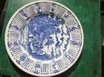 Blauw sierbord, Antiquités & Art, Antiquités | Porcelaine, Enlèvement
