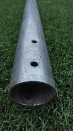 Inox paal, Ophalen, Gebruikt