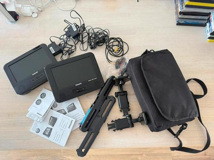 2 draagbare dvd spelers van Philips in zeer goede staat, Audio, Tv en Foto, DVD spelers, Zo goed als nieuw, Philips, Ophalen