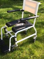 Rolstoel/toiletstoel met kleine wielen., Diversen, Ophalen of Verzenden, Zo goed als nieuw
