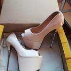 sexy high shoes, Kleding | Dames, Schoenen, Pumps, Verzenden, Wit, Nieuw