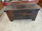 Mooie antieken houten koffer, Antiek en Kunst, Antiek | Meubels | Kasten, Ophalen