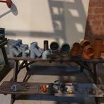 Pvc buis, Doe-het-zelf en Bouw, Buizen en Afvoer, Ophalen of Verzenden, PVC, Bochten